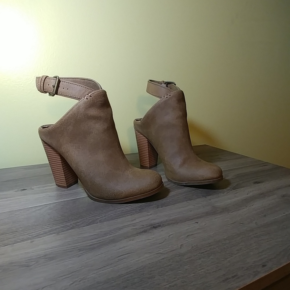 Cognac Ankle Boots